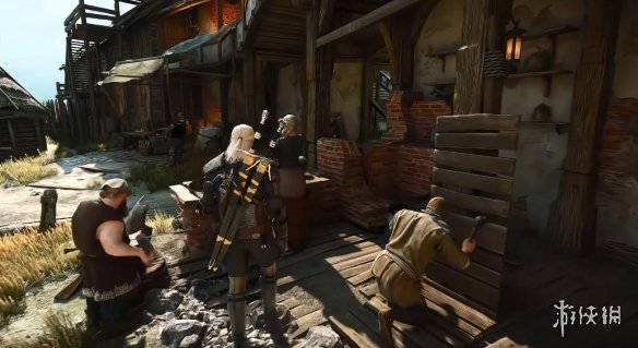 《巫师3：狂猎重制版》新实机：画面升级 战斗机制展示